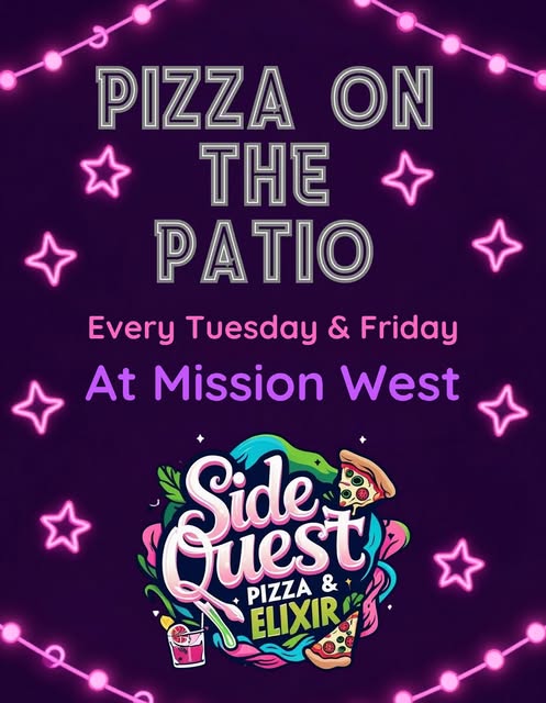 Side Quest Pizza pop-up at Mission West